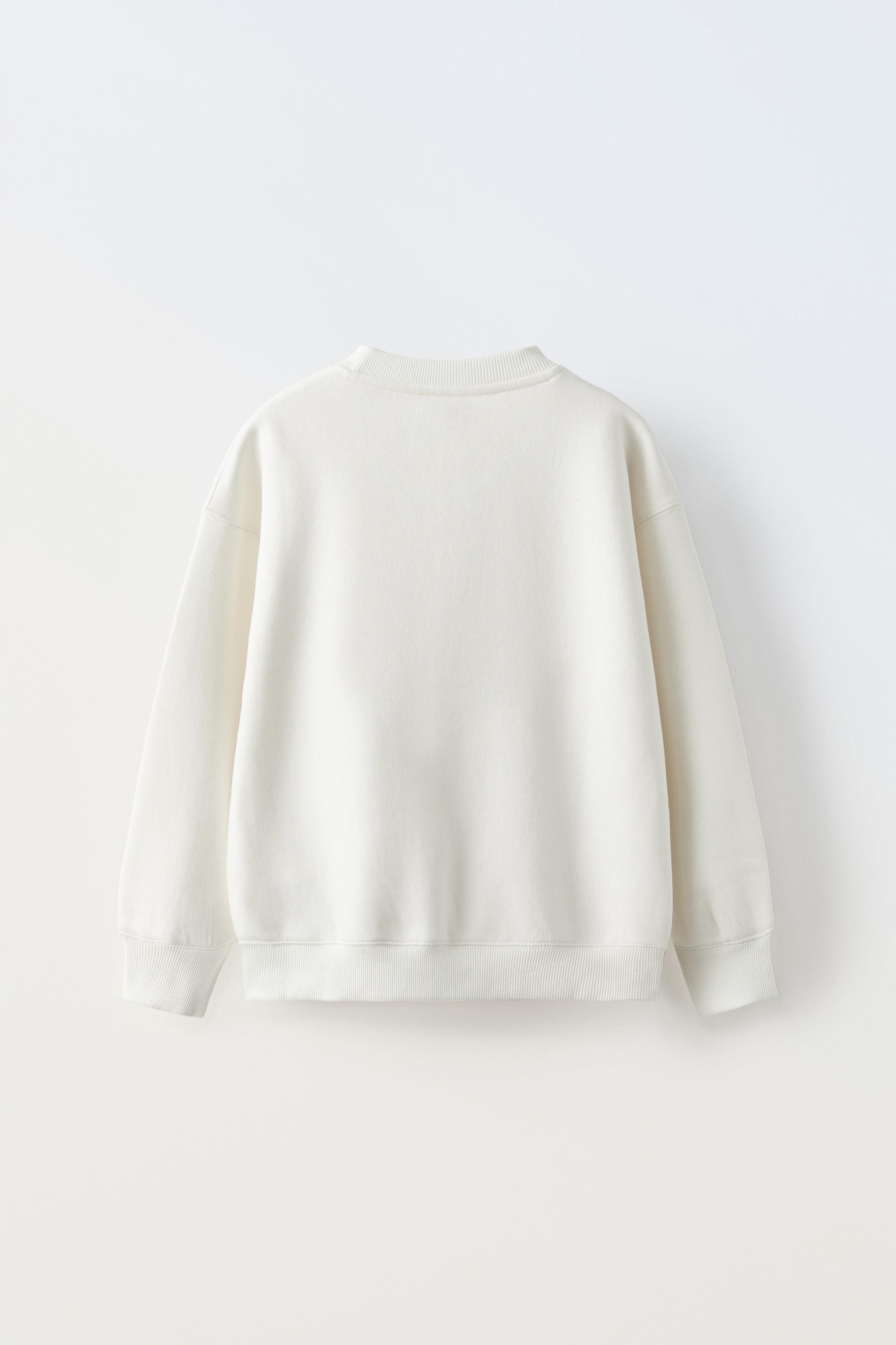 BASIC VELOURS SWEATSHIRT