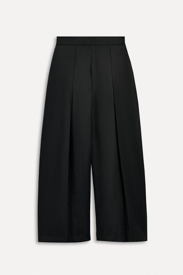 CHUNKY WOOL TROUSERS 50TH ANNIVERSARY - Black by Zara - Image 2