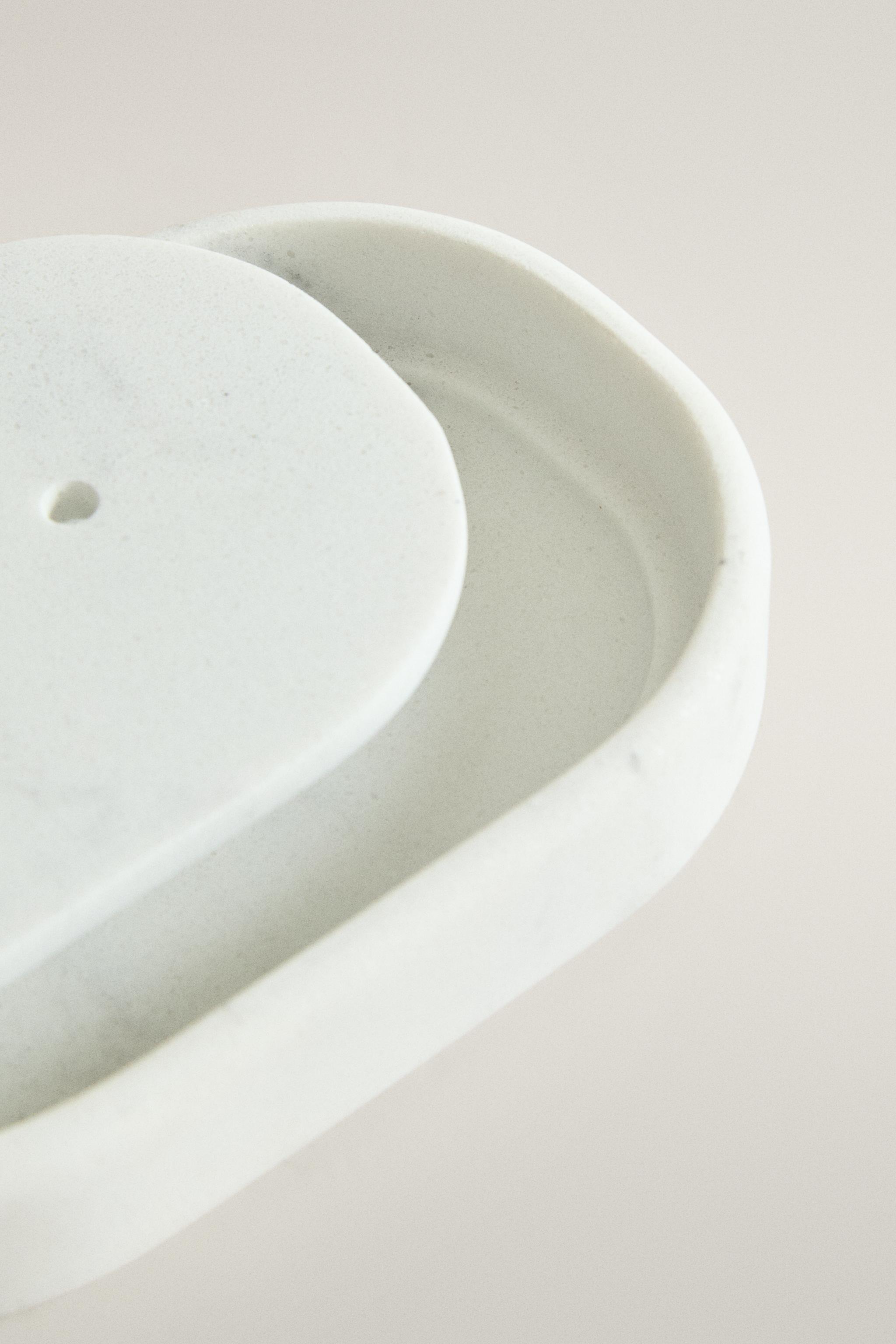 PORTE-SAVON EFFET MARBRE