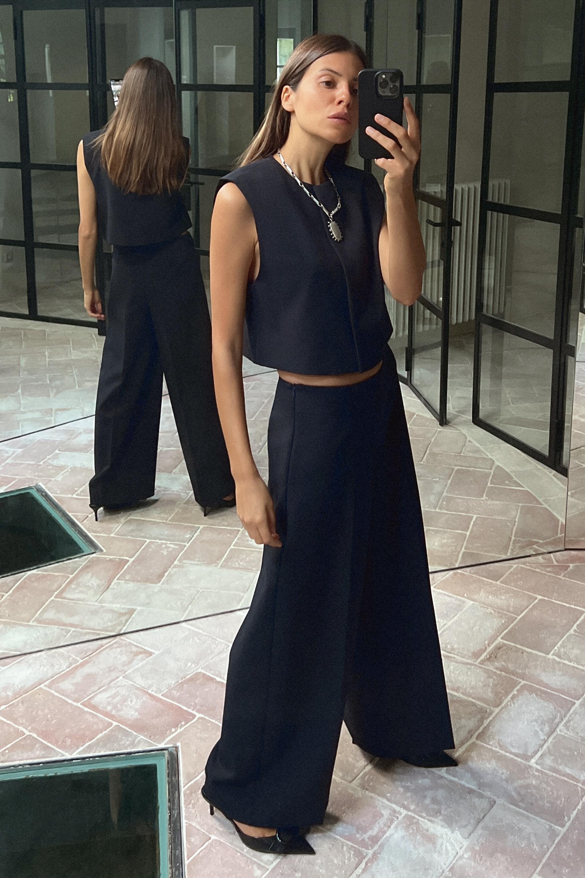 BALLOON PANTS - Navy blue | ZARA United States BALLOON PANTS - Navy blue | ZARA United States