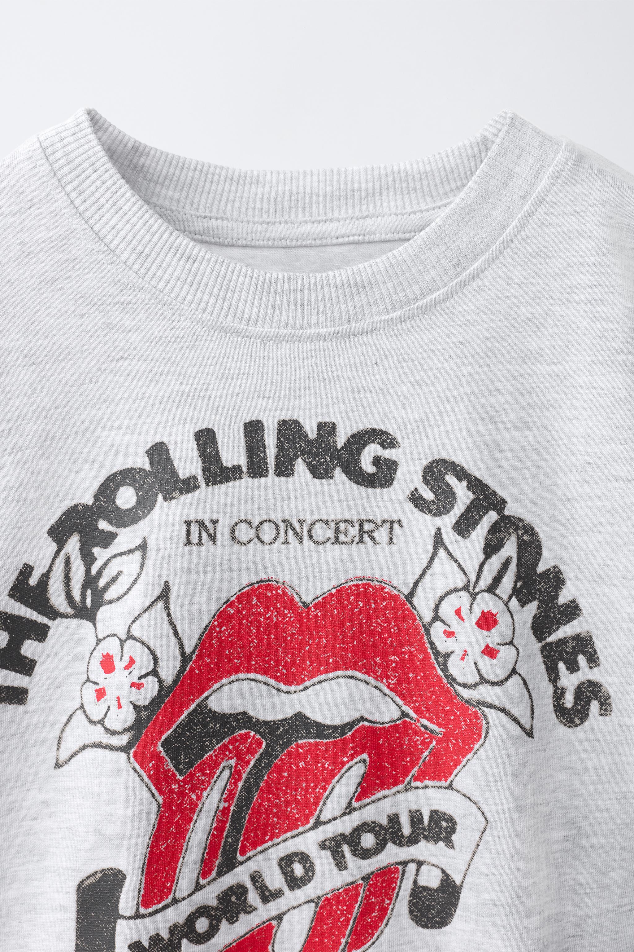 T-SHIRT IMPRIMÉ ROLLING STONES ©