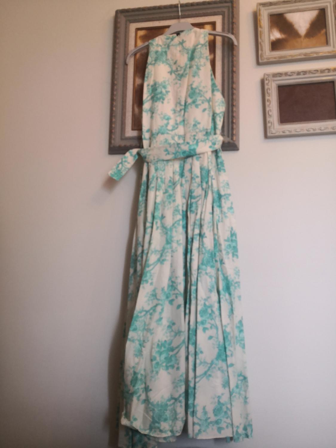 PRINTED MIDI DRESS - Image 3