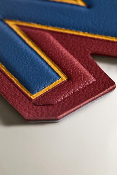LEATHER LETTER N PATCH - Multicoloured by Zara - Image 1