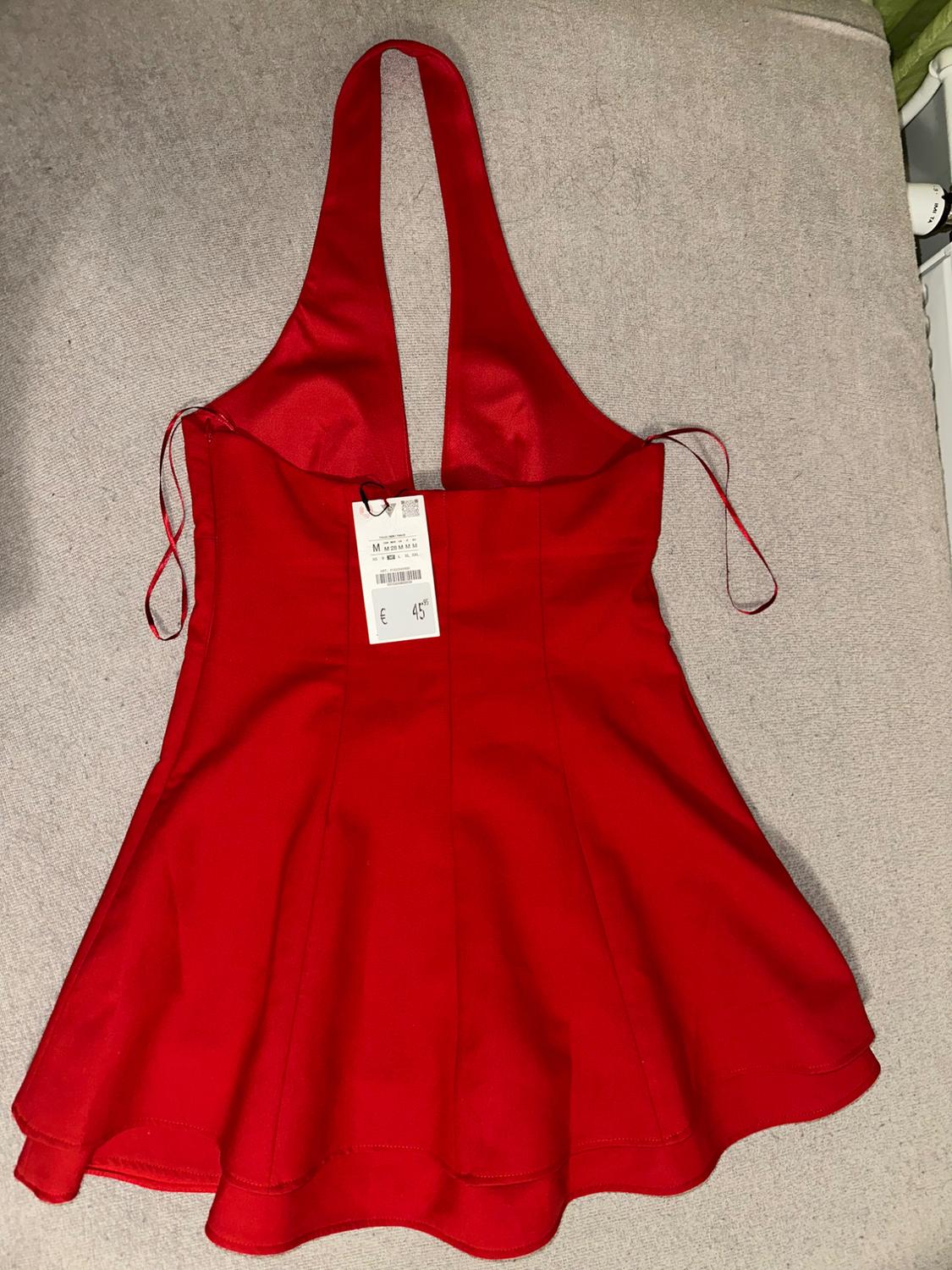 HALTER TWO-LAYER DRESS - Image 4
