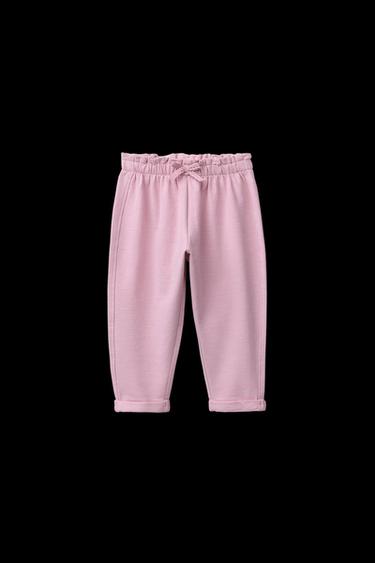 PANTALÓN SAROUEL BAGGY - Rosa de Zara