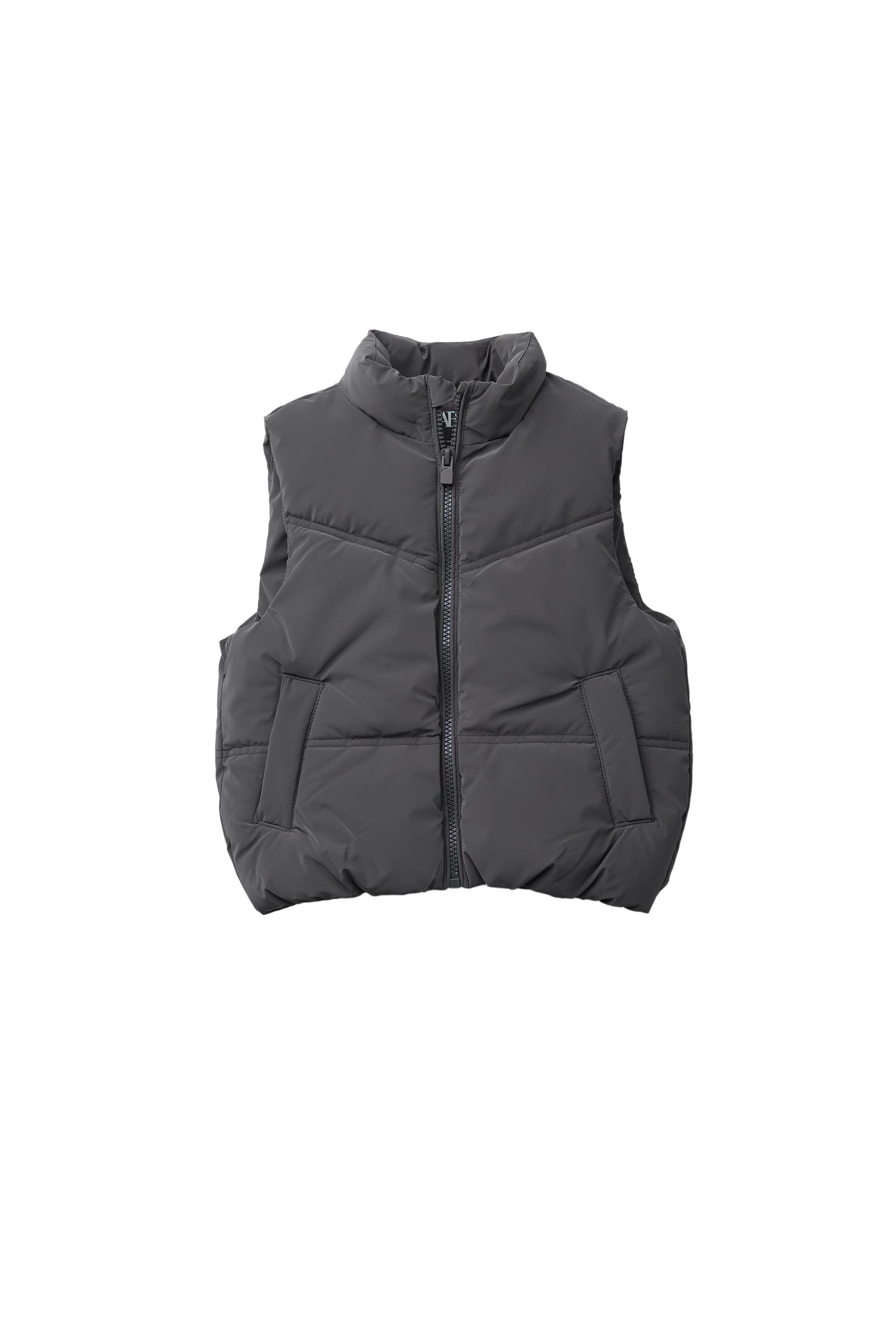 RUBBERISED GILET - Anthracite grey | ZARA South Africa