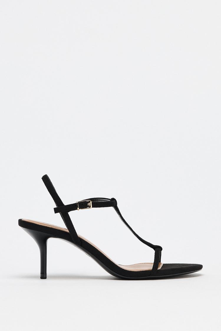 Sandalias Plataforma Sandalia Negra Zara Mujer Sandalia Negra