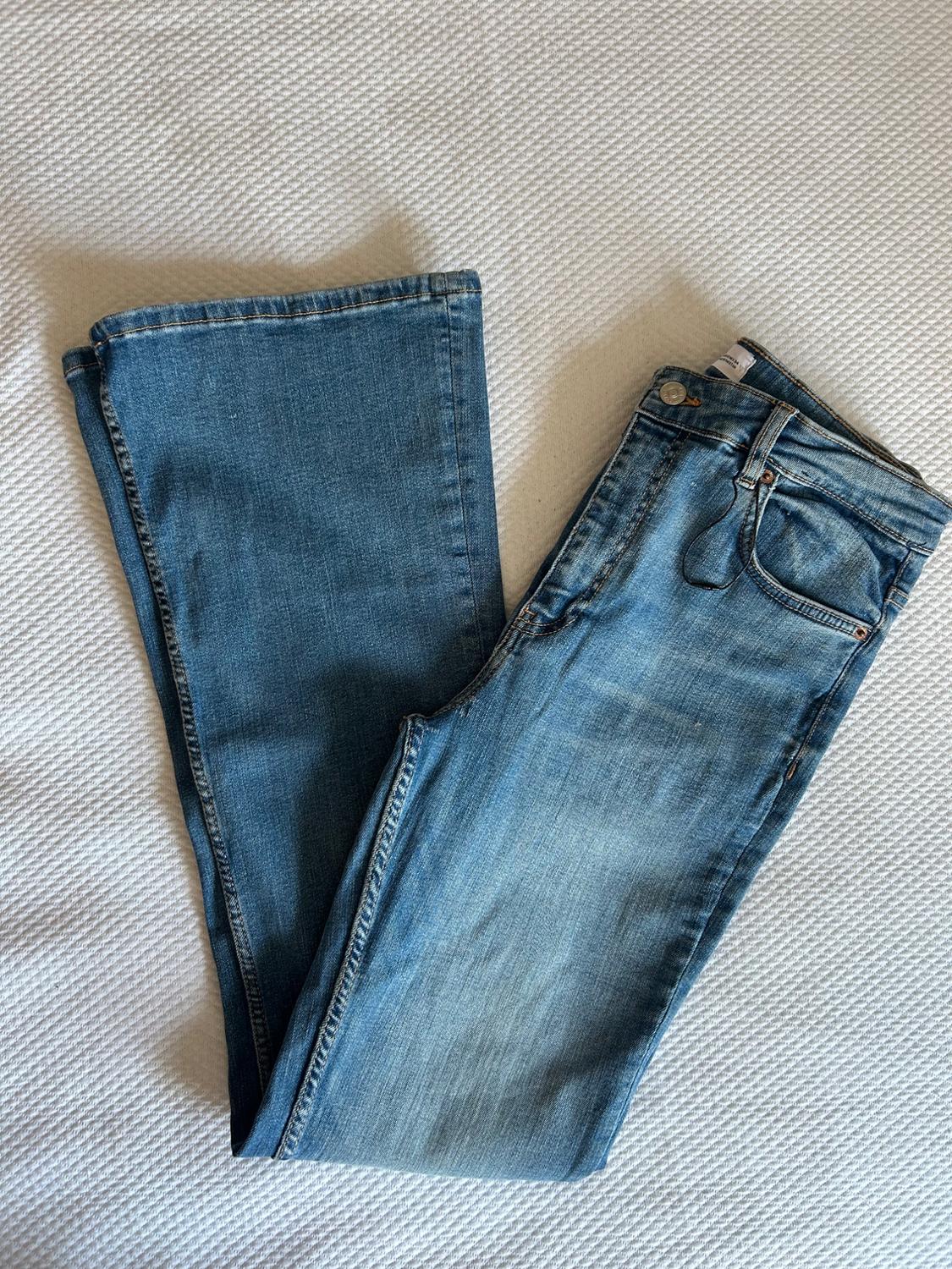 TRF FLARE MID-RISE FULL LENGTH JEANS - Image 9