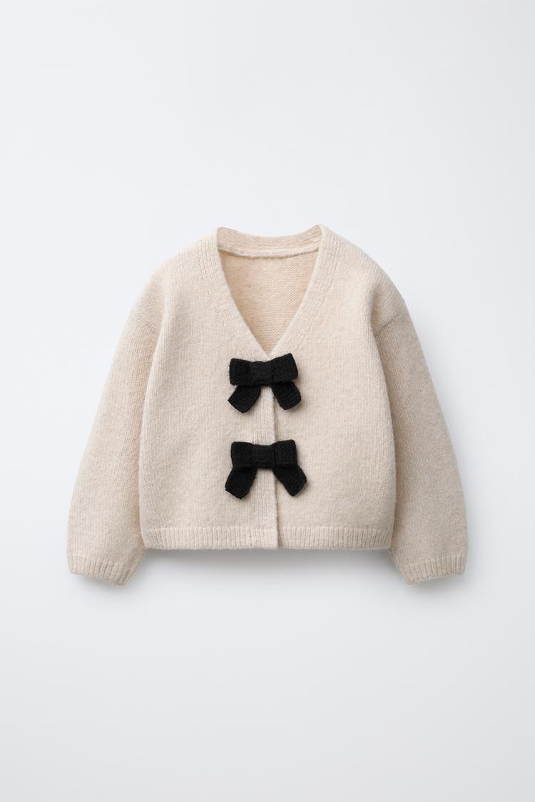 TIE CARDIGAN