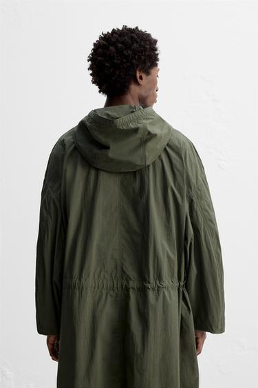 PARKA TECHNIQUE OVERSIZE FIT - Kaki de Zara - Image 2