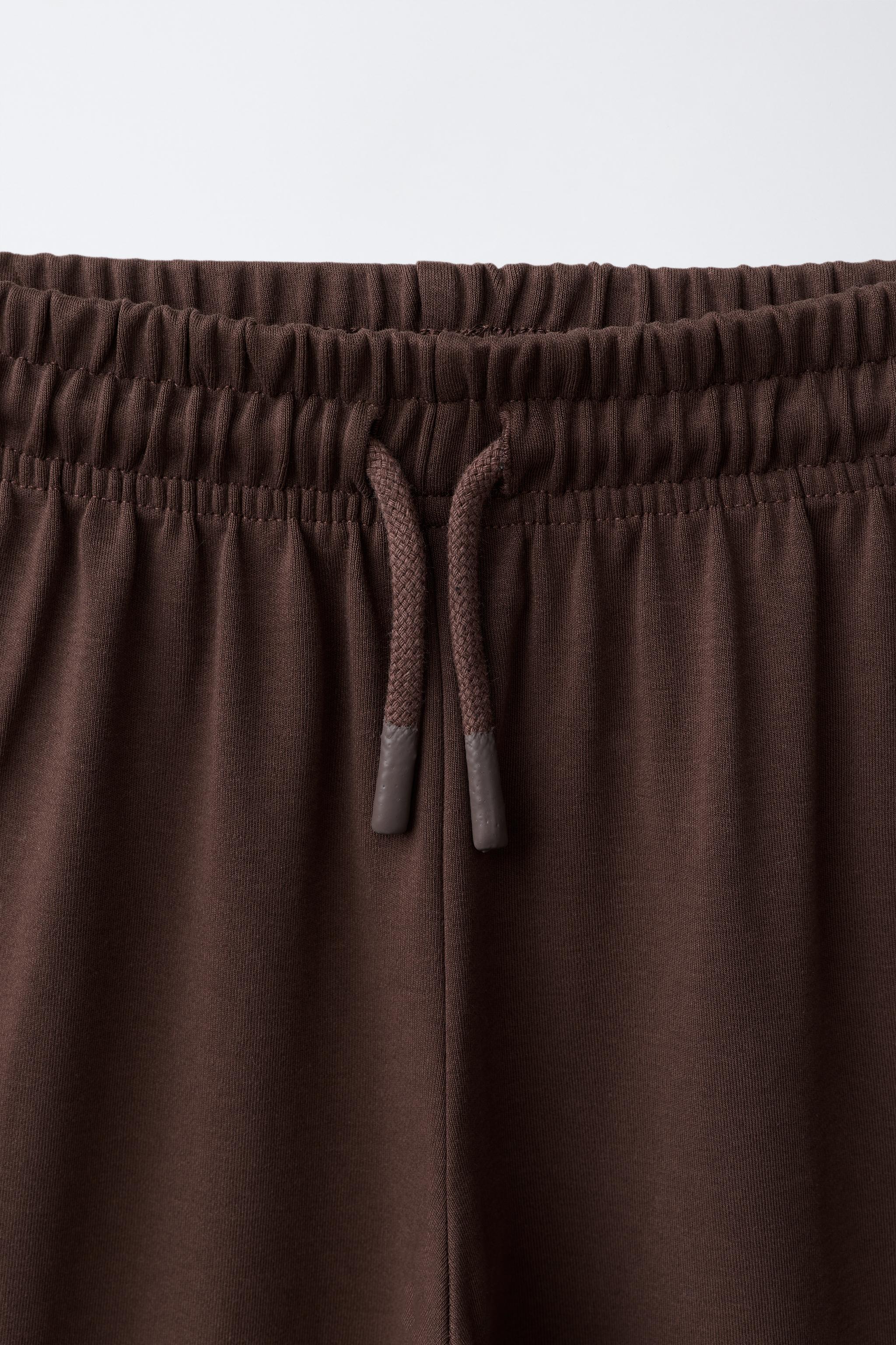 ZIP-UP SWEATSHIRT AND WIDE-LEG PANTS SET