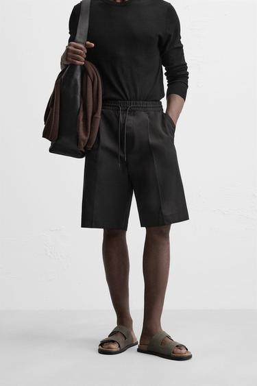 BERMUDASHORTS - Schwarz von Zara