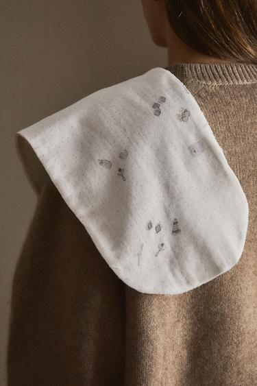 Zara PORTIKLA ZA RAME ZA BEBE – Ekru