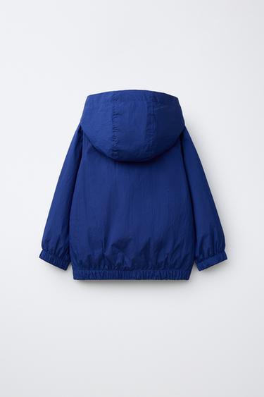 LIGHTWEIGHT WATER-REPELLENT RAINCOAT - Bluish by Zara
