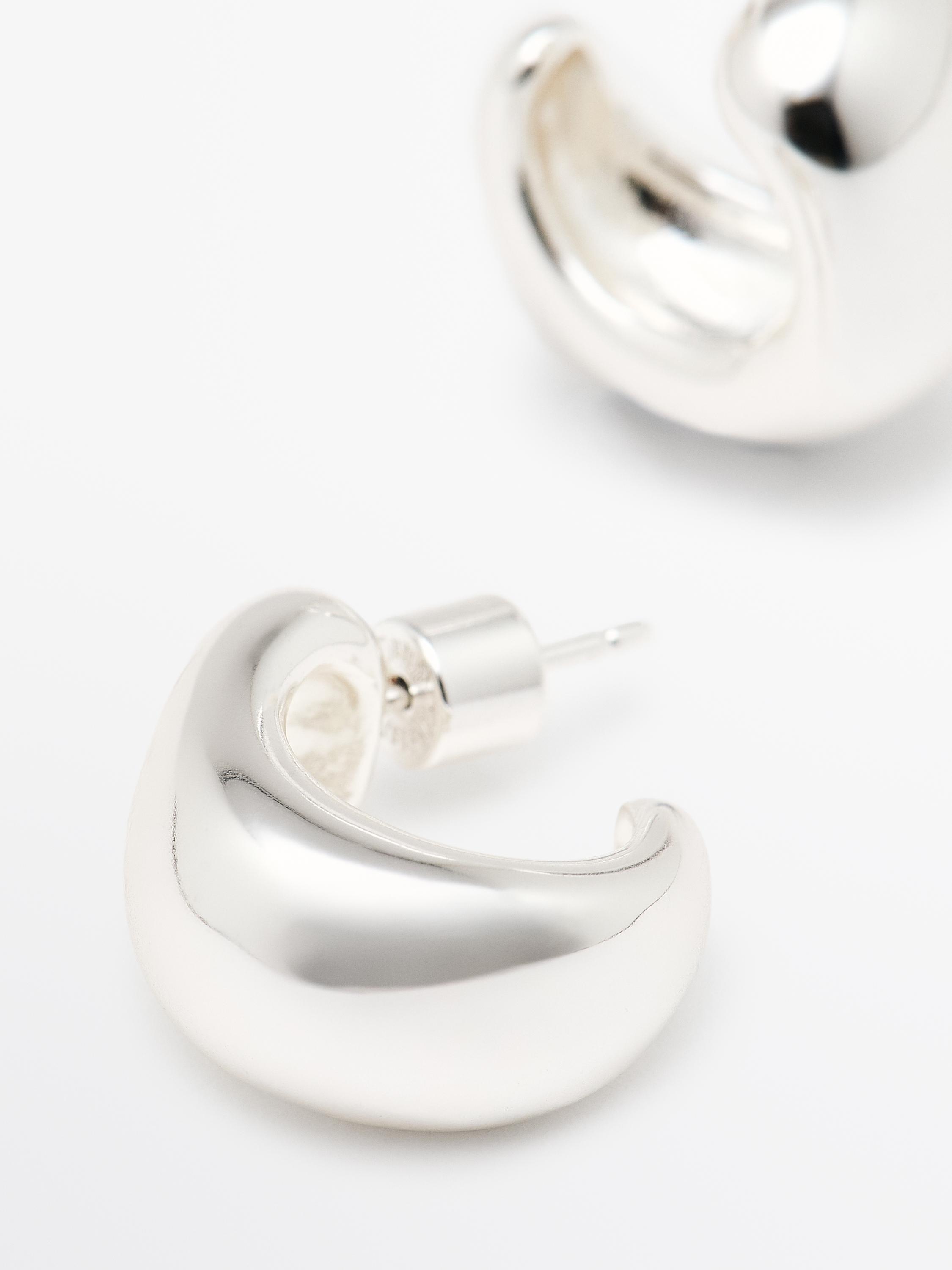 Small stone earrings