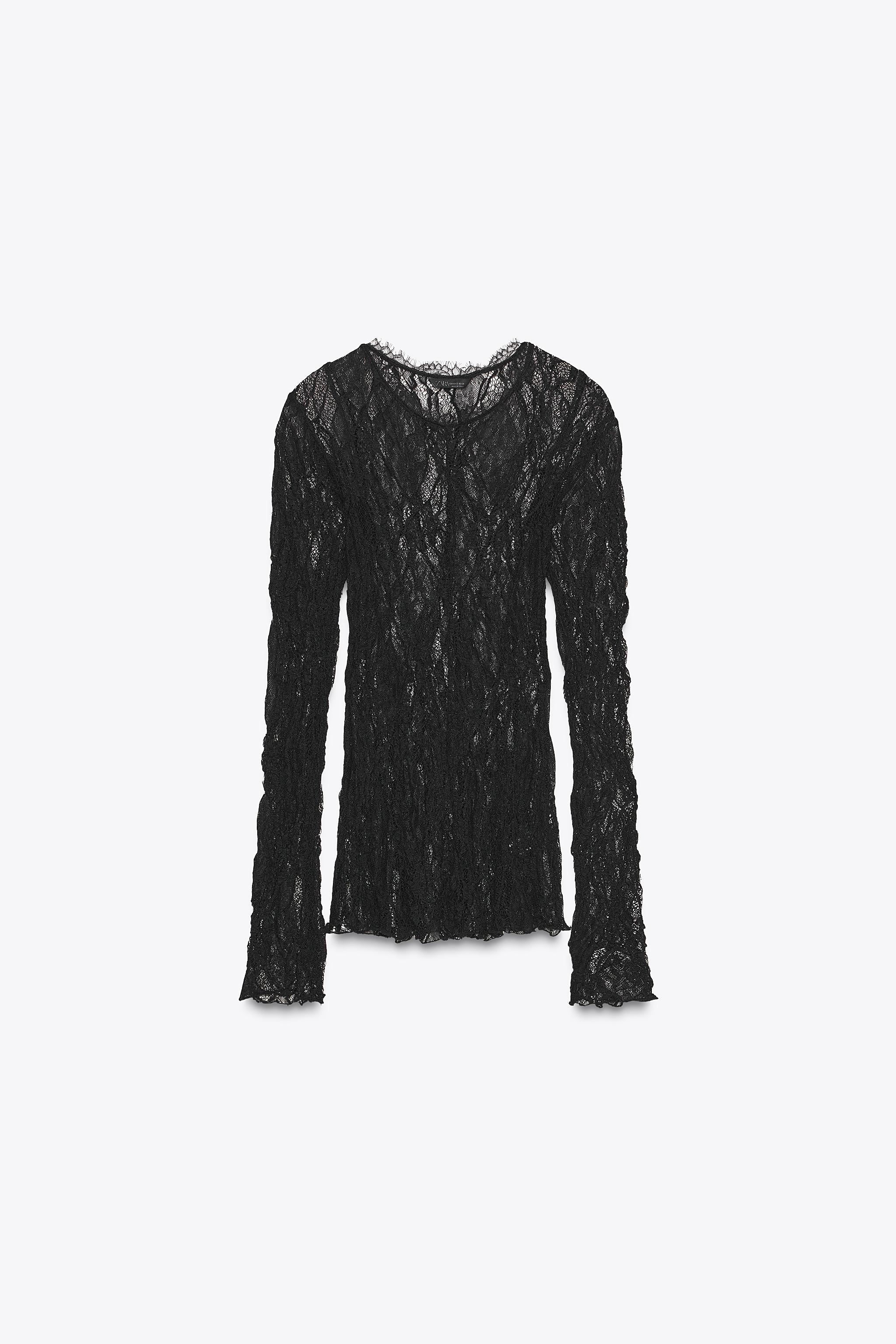 rabanne レース　トップス 黒 Rabanne(ラバンヌ) トップス(レディース) - 海外通販のBUYMA