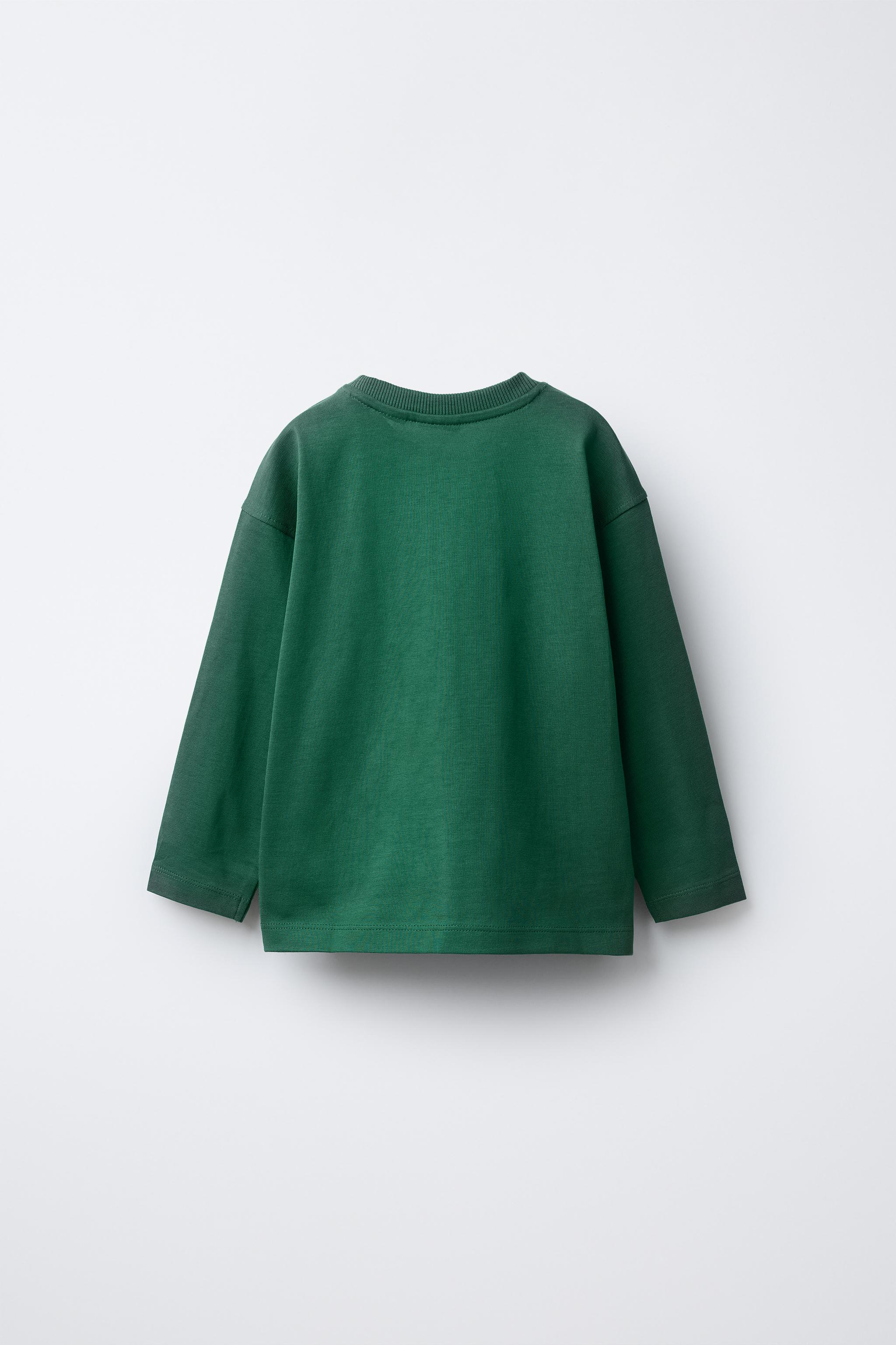 PLAIN MEDIUM WEIGHT T-SHIRT - Black | ZARA United States