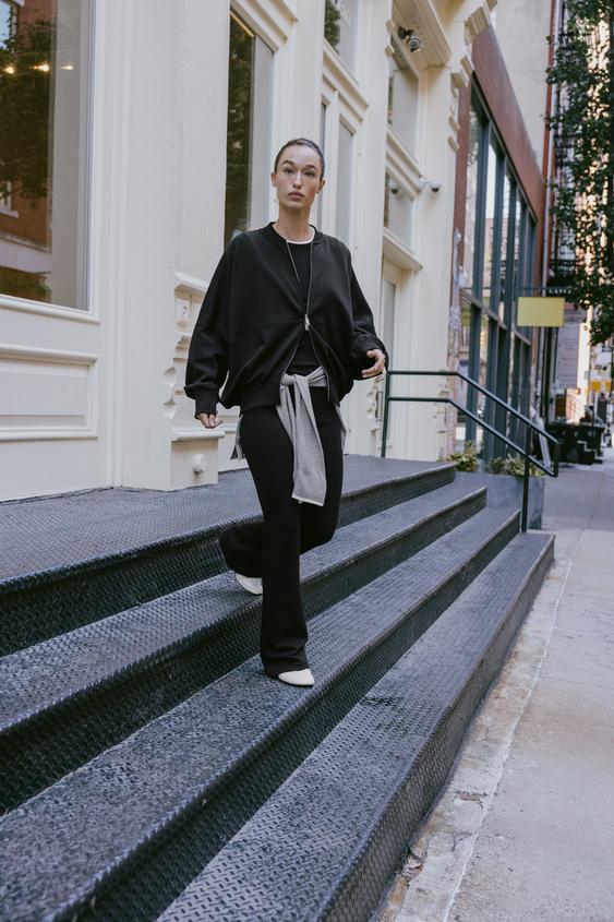 INTERLOCK BOMBER JACKET