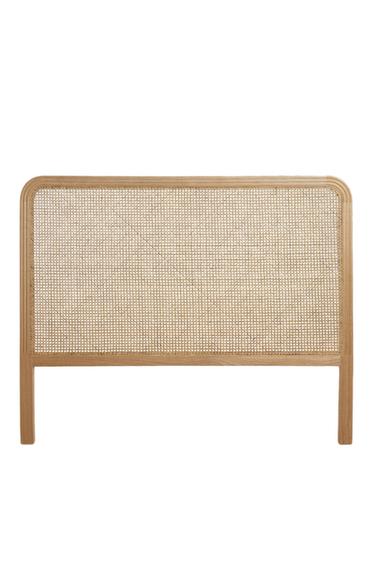 ASH AND RATTAN HEADBOARD - Light beige by Zara