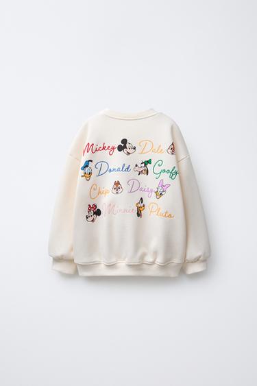 MINNIE MOUSE AND FRIENDS © DISNEY EMBROIDERED SWEATSHIRT - White by Zara - Image 1