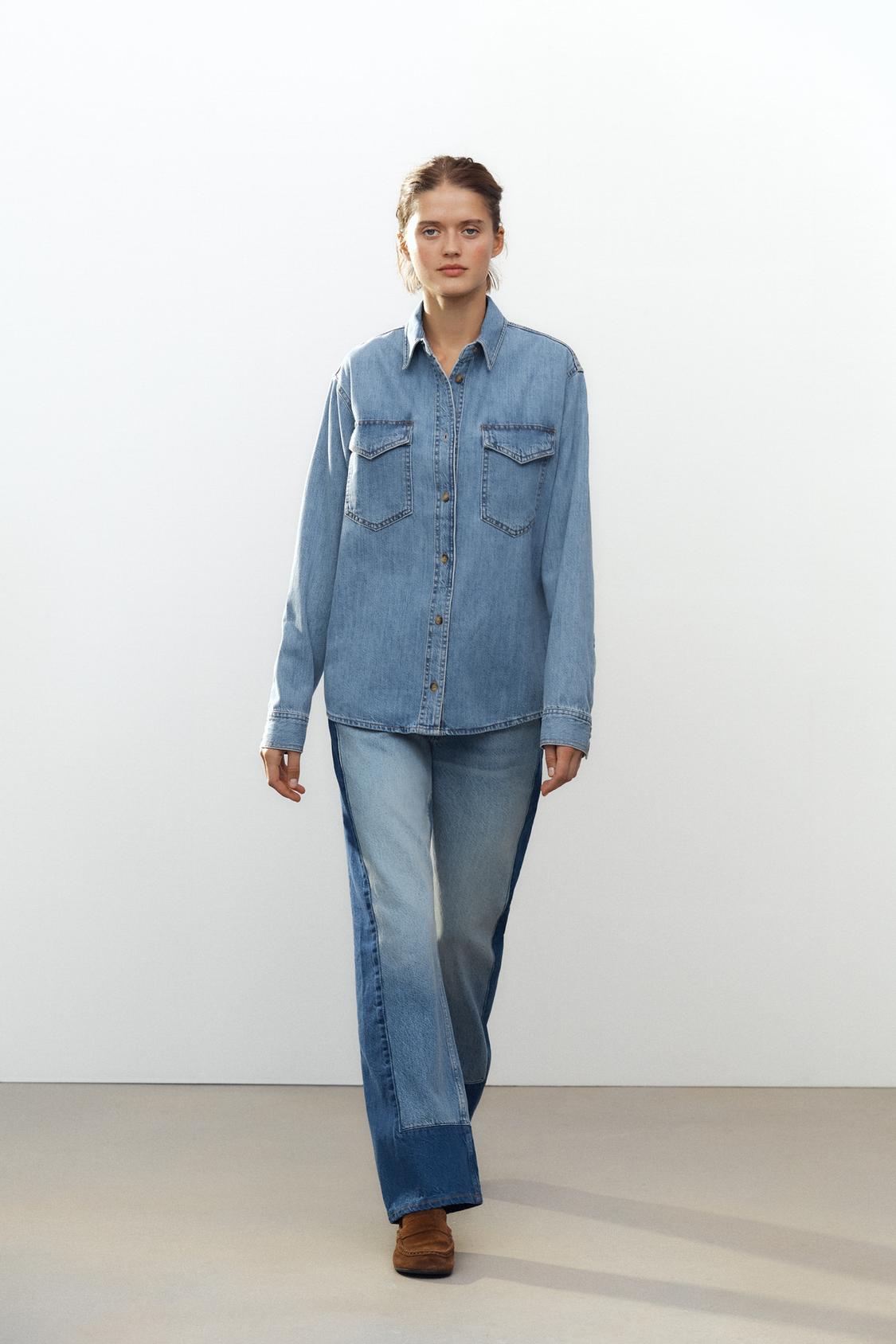 DENIM SHIRT ZW COLLECTION