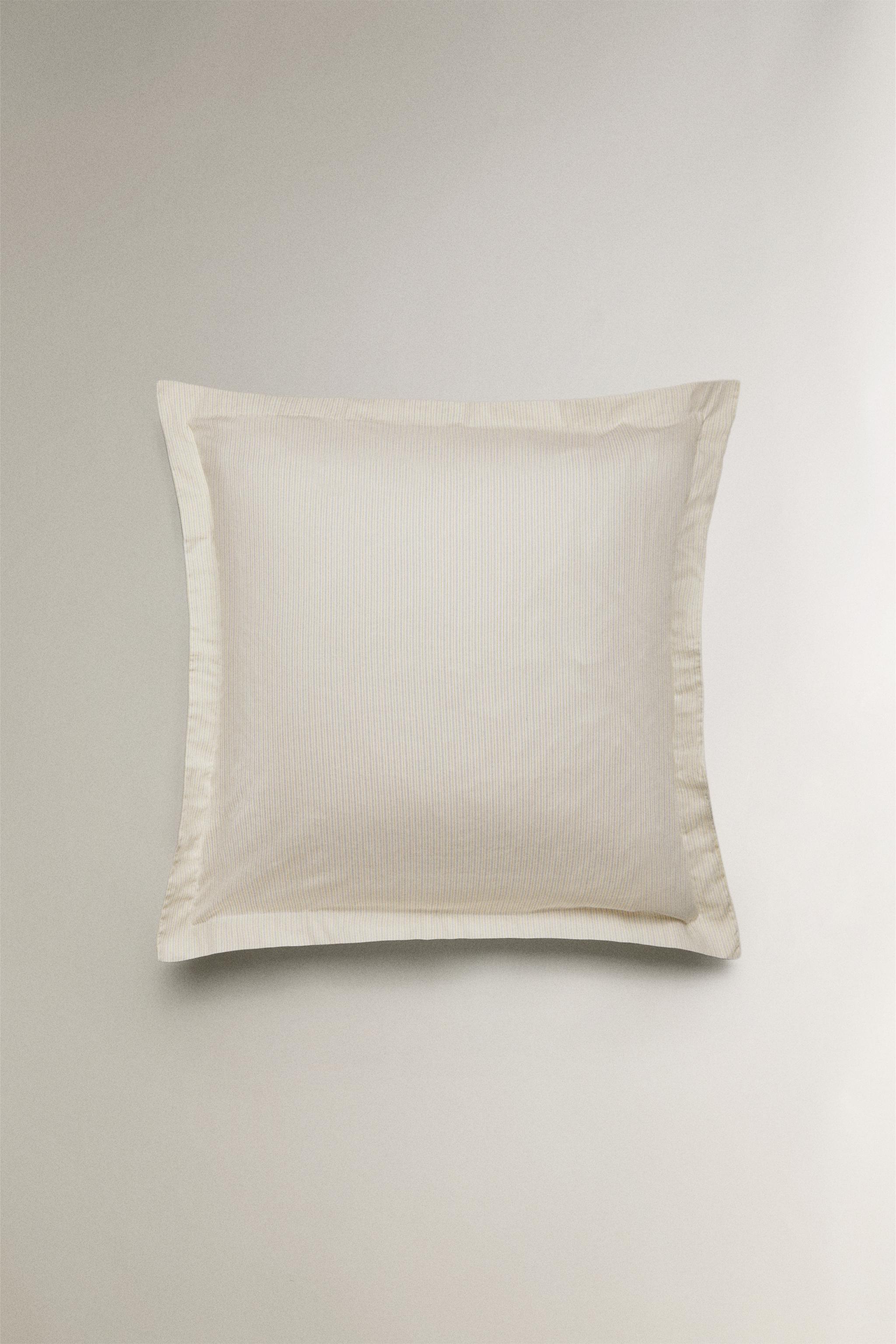 STRIPED SATEEN PILLOWCASE (300 THREAD COUNT)