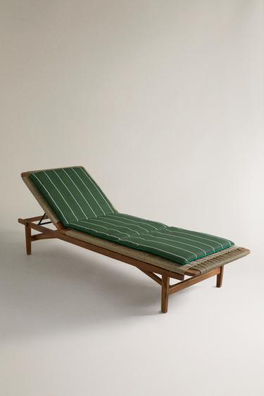 SURMATELAS RAYÉ PASSEPOILÉ - Vert de Zara - Image 3