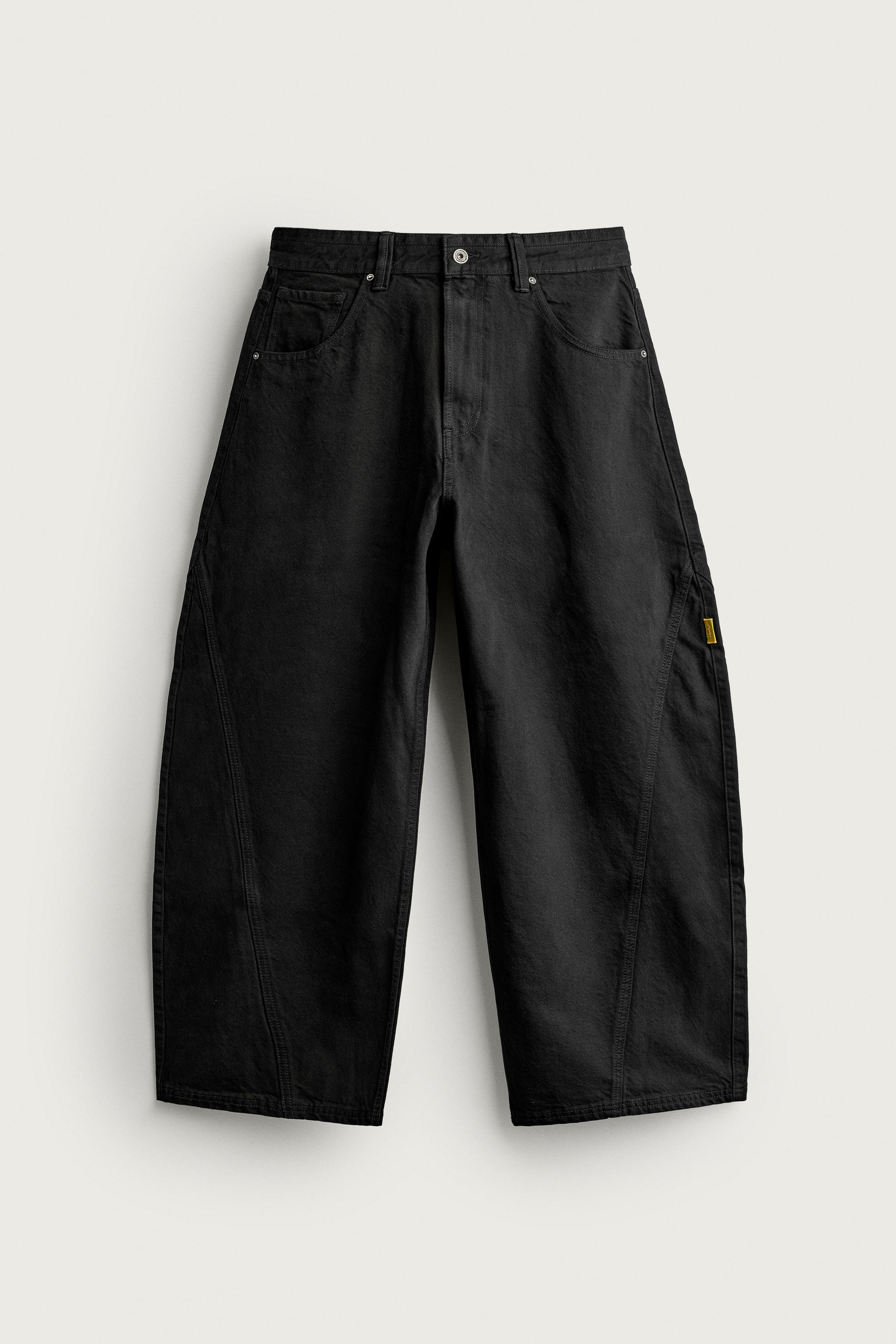 PINSTRIPE BALLOON FIT PANTS