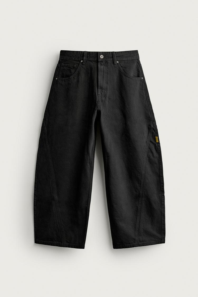 BALLOON FIT SEWN TROUSERS