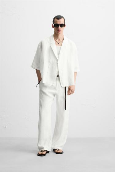 CONJUNTO 100% LINHO -  da Zara