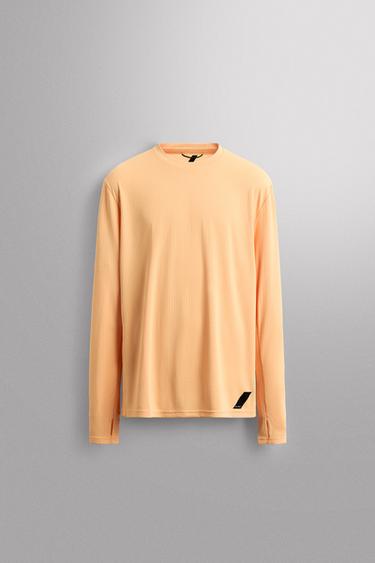 Zara PIKKADE VARRUKATEGA JOOKSUSÄRK - Oranž