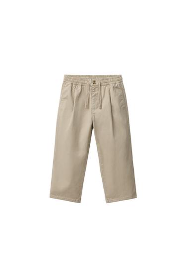 PANTALÓN CHINO BÁSICO - Beige de Zara