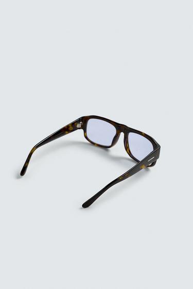 LUNETTES DE SOLEIL RECTANGULAIRES - Écaille de Zara - Image 6