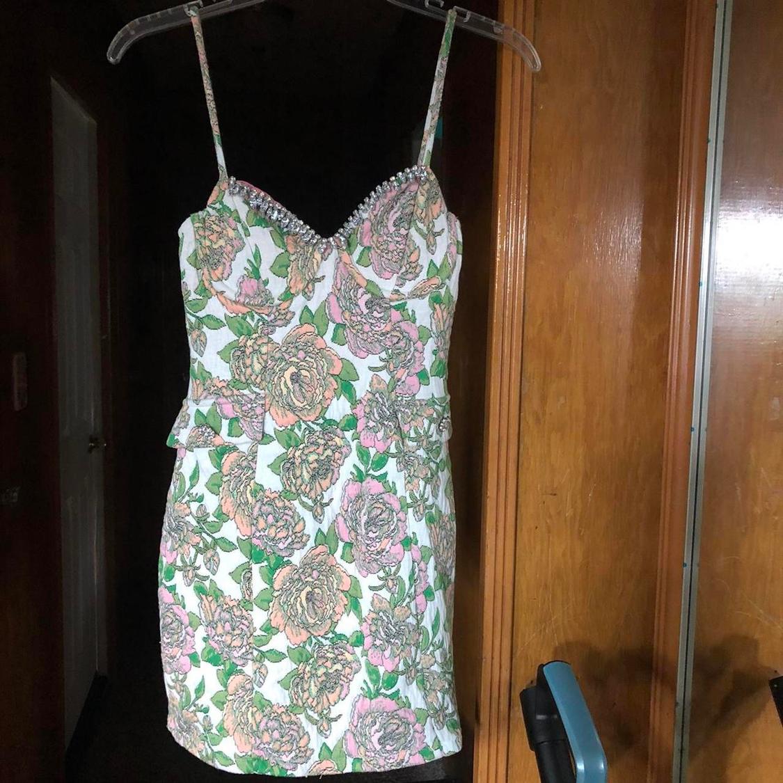 JEWEL JACQUARD DRESS