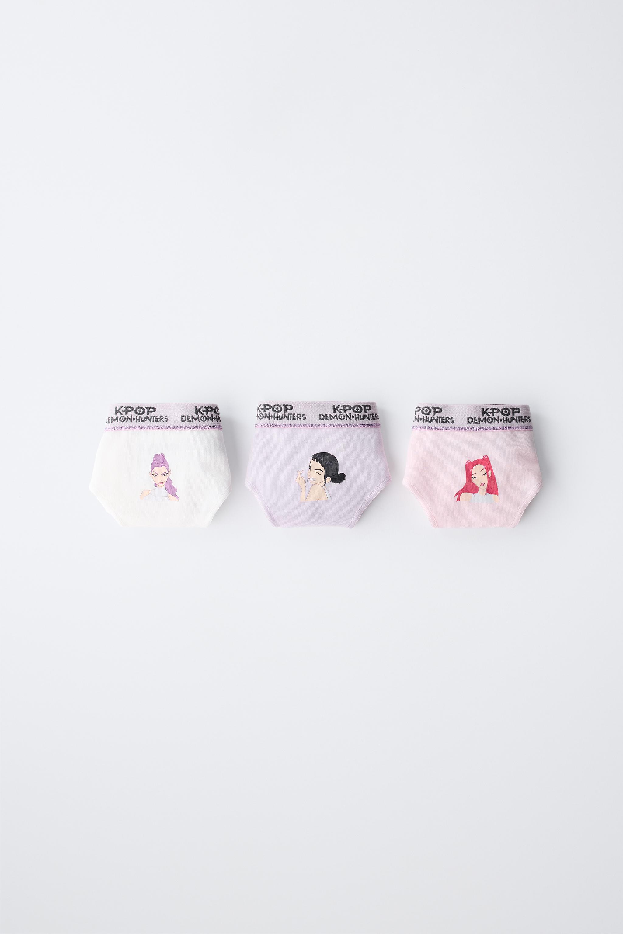 AGES 6-14 / THREE-PACK KPOP DEMON HUNTERS™ NETFLIX © UNDERWEAR
