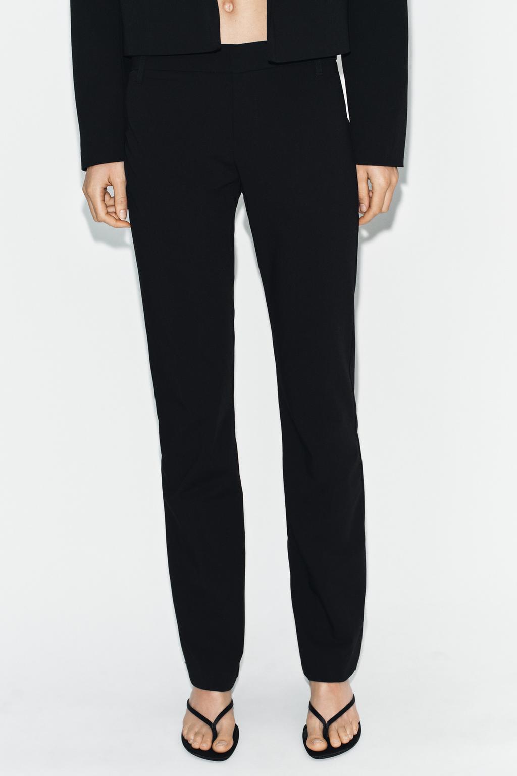 FLARE PANTS WITH BELT LOOPS - image 2
