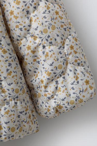 FLORAL PRINT NYLON JACKET - Multicoloured by Zara - Image 4