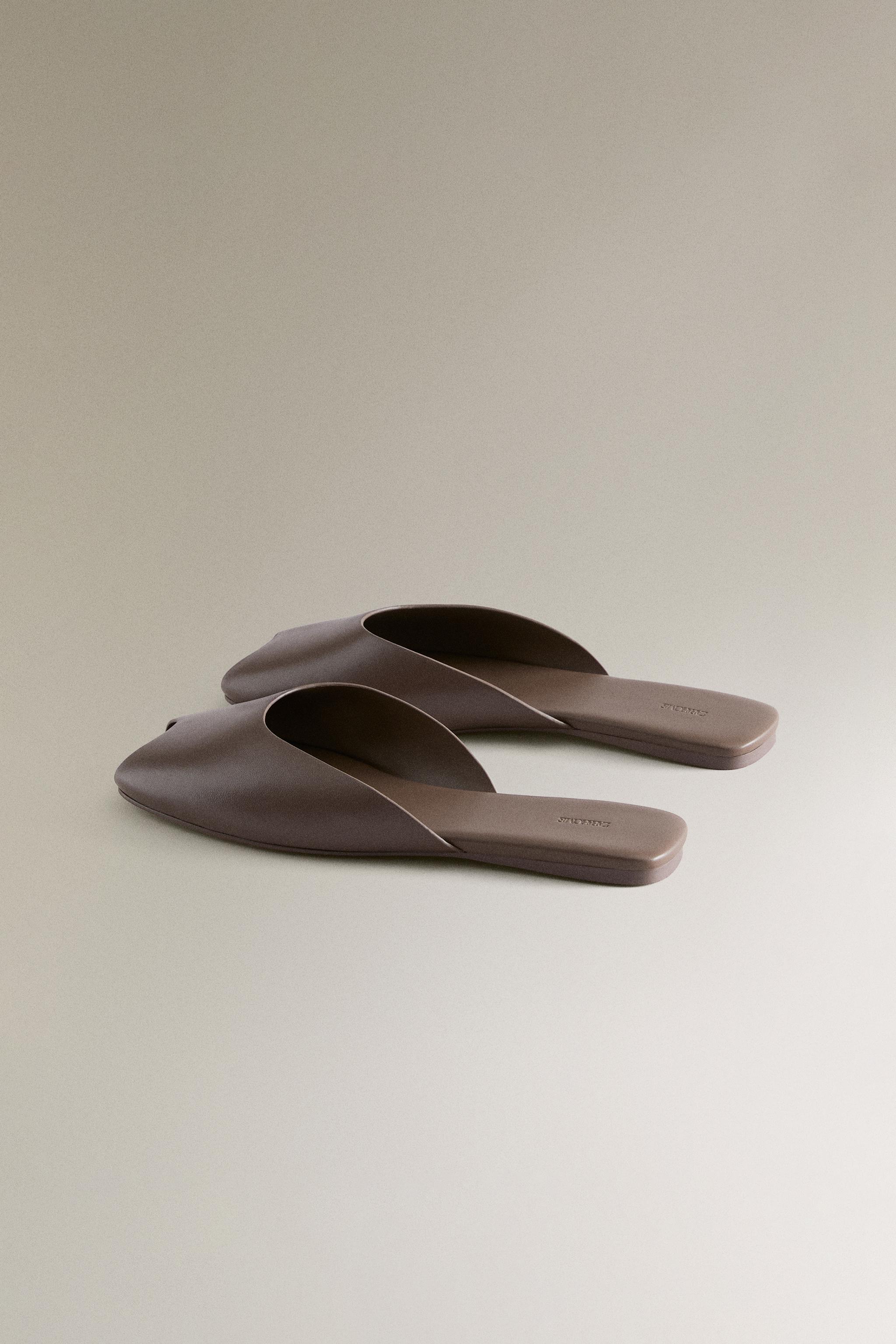 LEATHER MULES