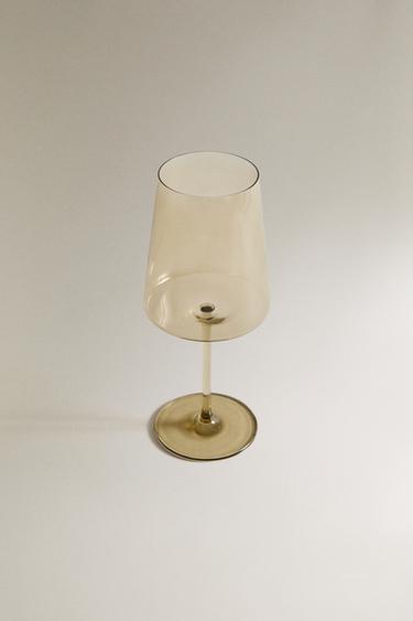 VERRE CRISTALLIN CONIQUE - Marron de Zara - Image 1