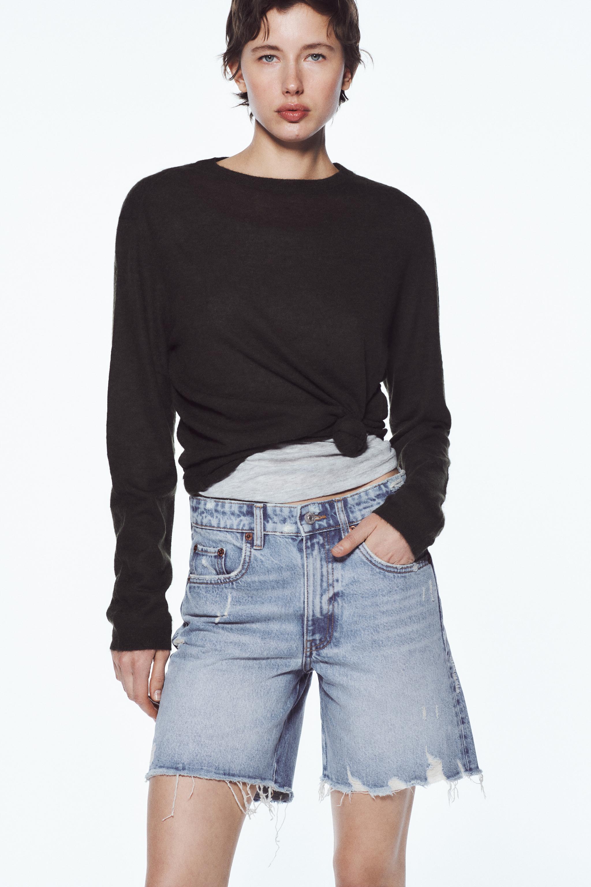 Zara short vaquero discount mujer