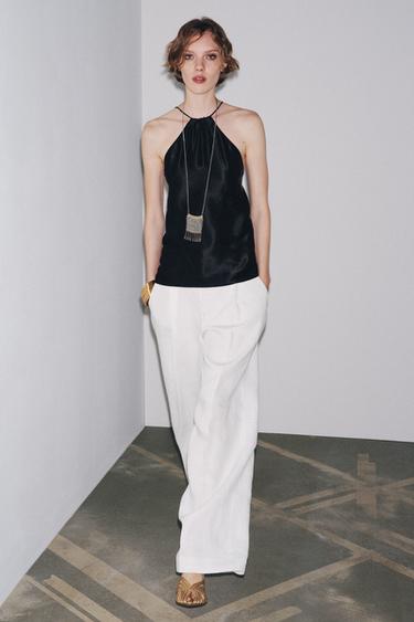 HALTER-TOP ZW COLLECTION - Schwarz von Zara - Bild 0