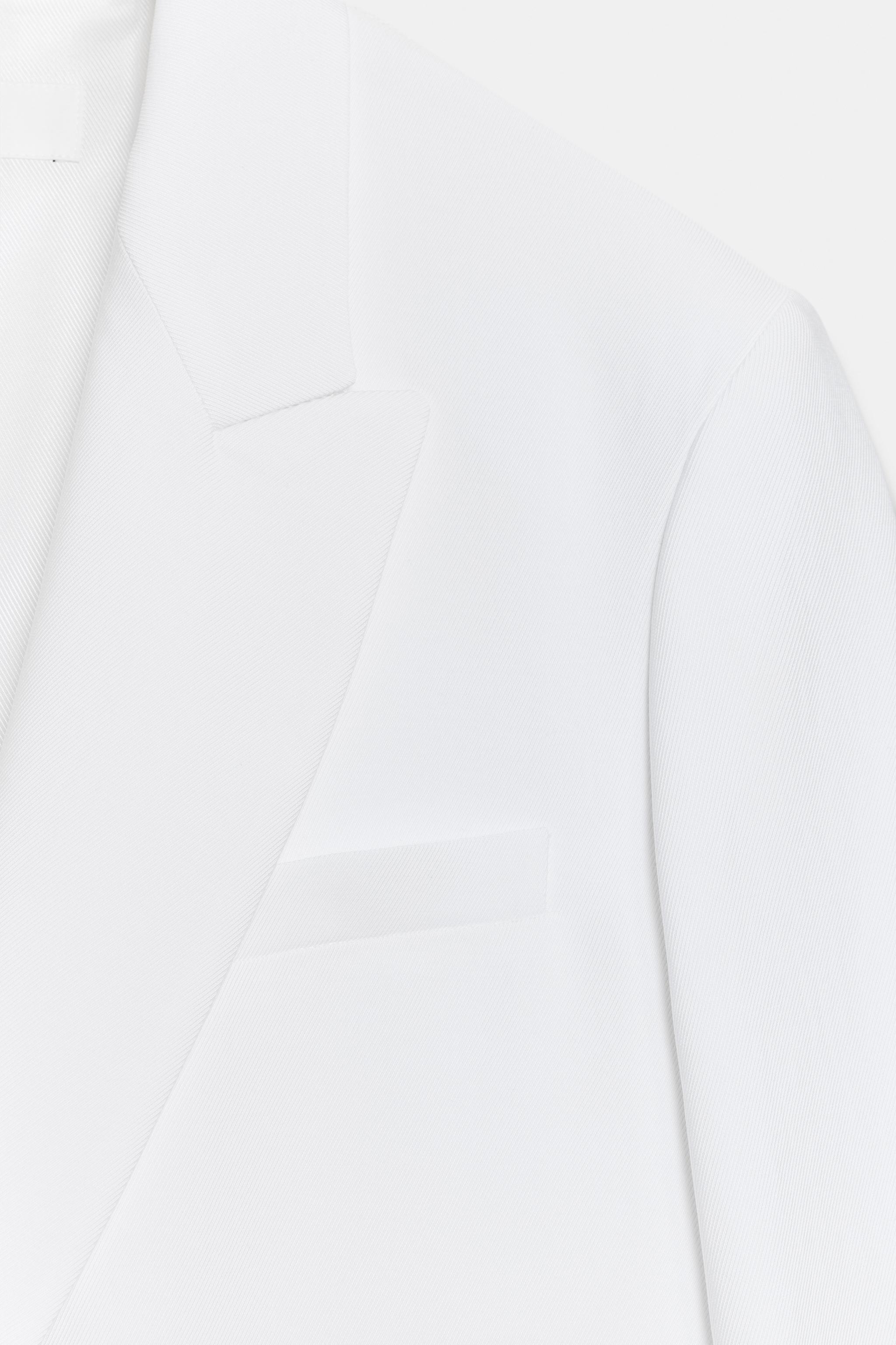 OVERSIZED DOUBLE BREASTED BLAZER WITH SHOULDER PADS