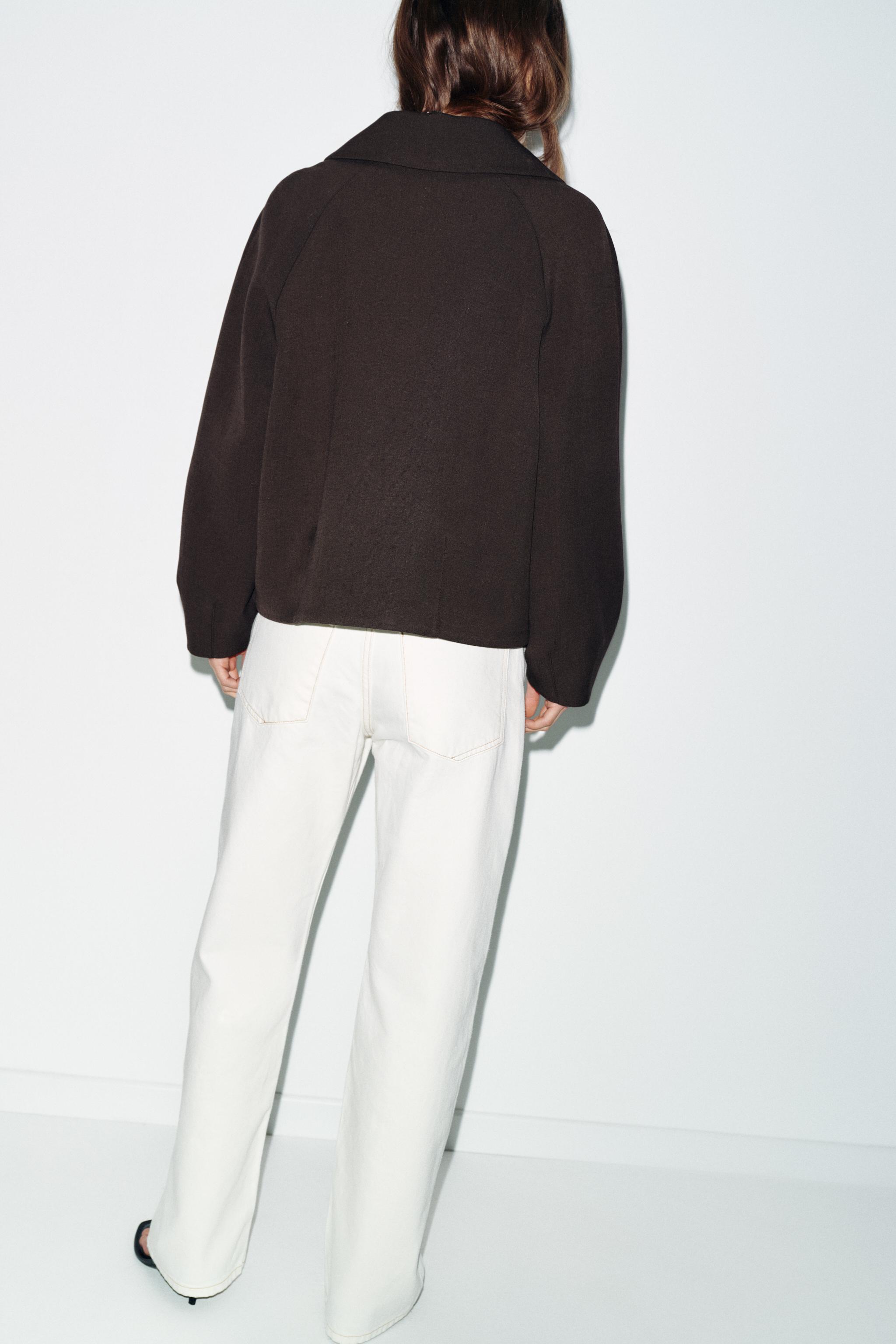 VESTE À MANCHES BOUFFANTES