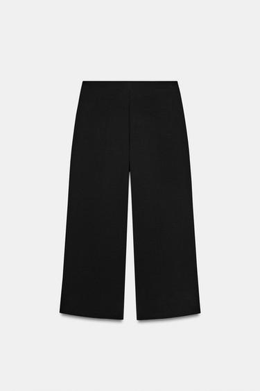 PANTALON AMPLE - Noir de Zara - Image 7