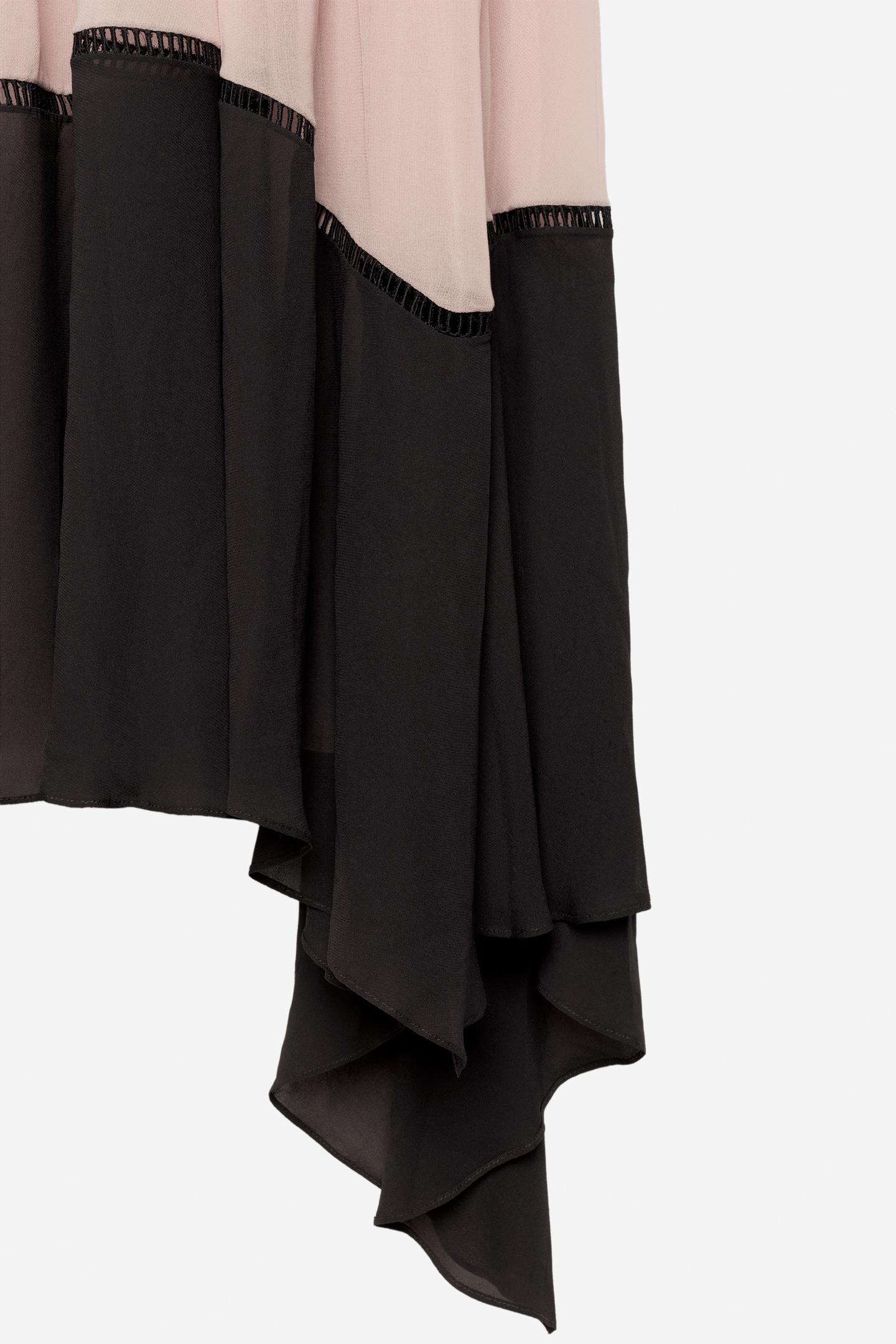 Женское платье Zara Pleated Dress - the Item, цвет: Бледный розовый — фото 12