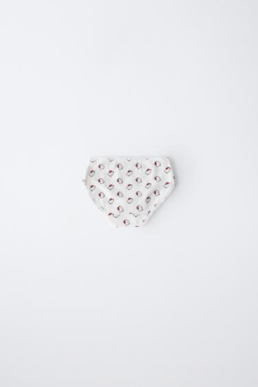 AGES 1 1/2-6 / THREE-PACK OF HELLO KITTY © SANRIO BRIEFS - Ecru by Zara - Image 3