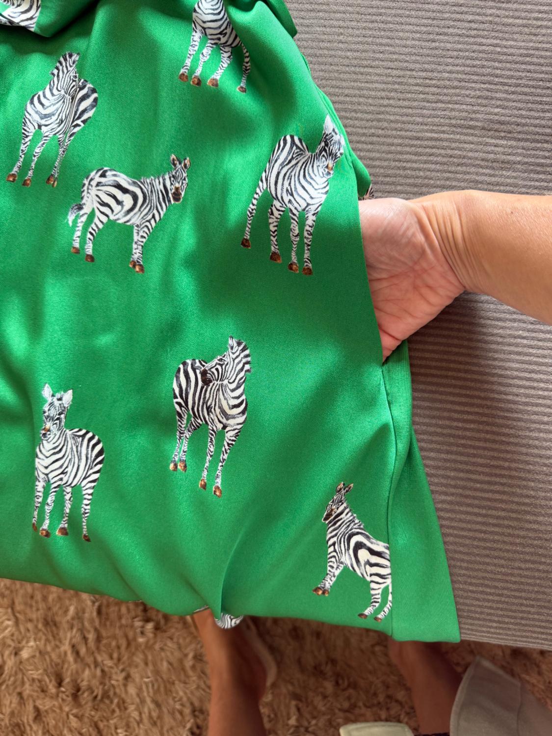 PRINTED SHIRT DRESS - Image 7