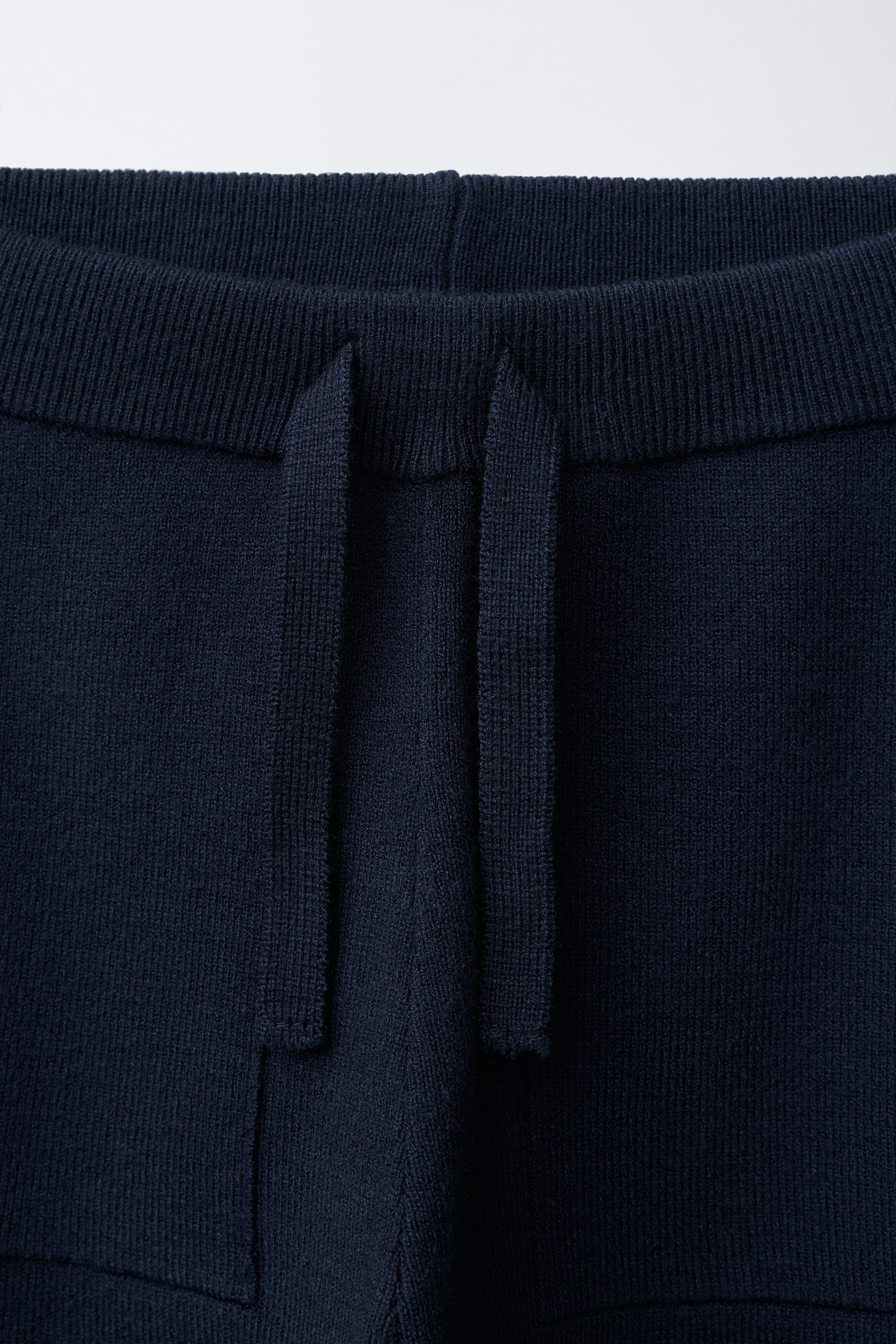 PANTALON DE JOGGING EN MAILLE