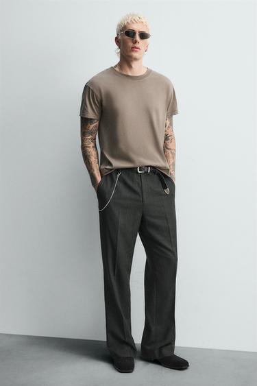 리미티드 에디션 레더 힐 부츠 - Zara 블랙