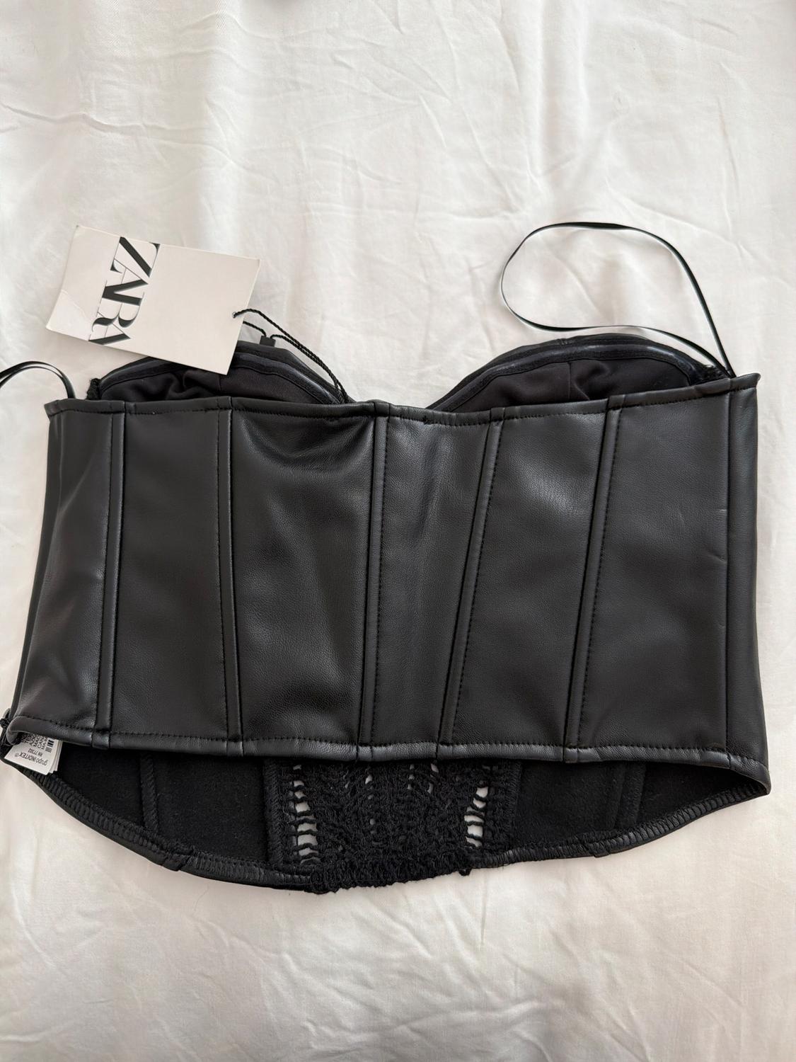 FAUX LEATHER CORSET - Image 2